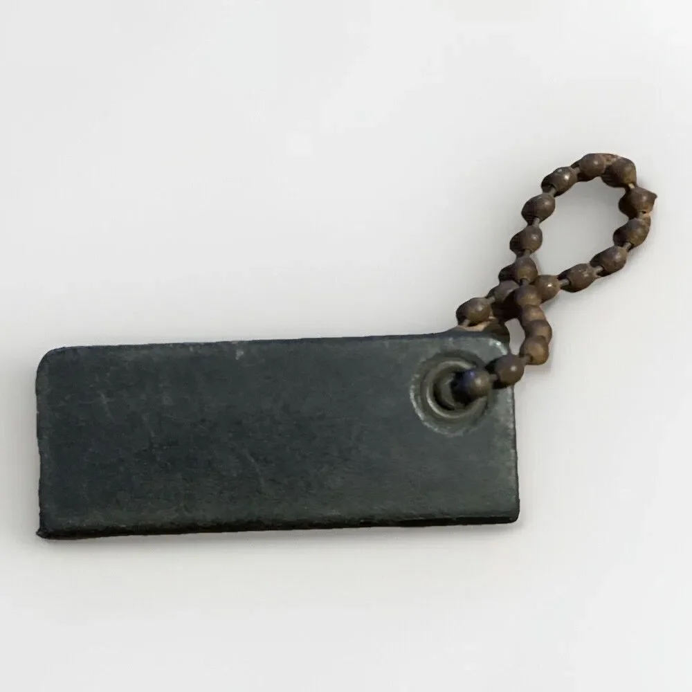 My Little Black Book Keychain Vintage - Blank Pages Inside Place for Names & #